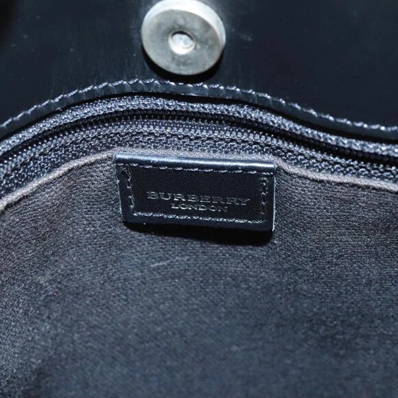 BURBERRY Nova Check Hand Bag PVC Beige Auth - Picture 12 of 16